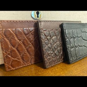 Authentic Leather Alligator cardcase by Tecovas